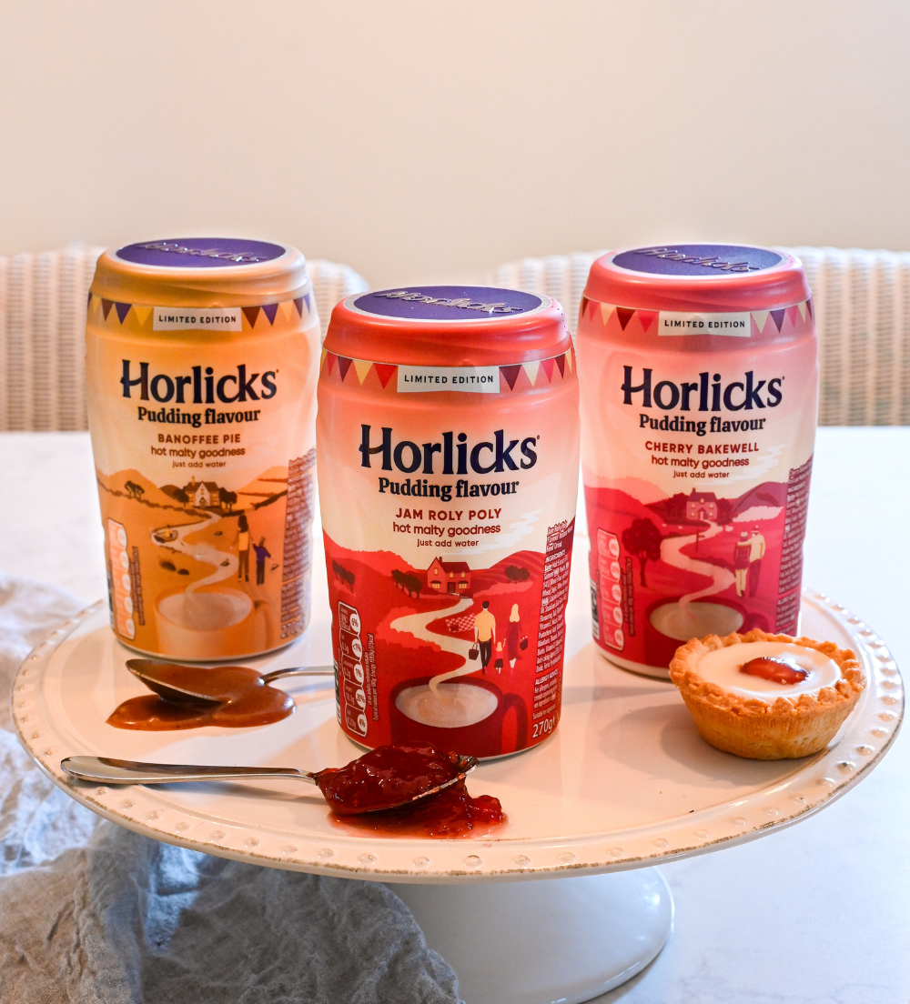Jam Roly Poly Packaging Horlicks Pudding Flavour Jam Roly Poly